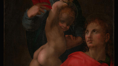 Madonna and Child with Saint John the Evangelist